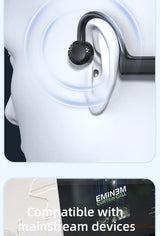 Wireless Bluetooth 5.2 Headset Neck Hanging Stereo Noise Reduction Earphones Universal Sport Headset With Mic For iPhone Samsung
