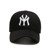 Unisex MY Letter Embroidery Snapback Baseball Caps Spring and Autumn Outdoor Adjustable Casual Hats Sunscreen Hat