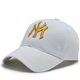 Unisex MY Letter Embroidery Snapback Baseball Caps Spring and Autumn Outdoor Adjustable Casual Hats Sunscreen Hat