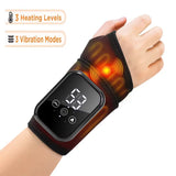 Electric Heating Wrist Guard 5 Levels Hot Compress Massage Wrist Brace Ankle Wrap Hand Foot Protector Rechargeable Wristband