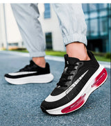 2026 Air Cushion Jogging Shoes Running Shoes Carbon Board Marathon Men Sports Breathable Lightweight Women's Nonskid Sneakers