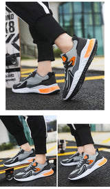 2026 New Large Size Mesh Shoes Breathable Casual Sports Shoes Fashionable Lightweight Running Shoes