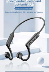 Wireless Bluetooth 5.2 Headset Neck Hanging Stereo Noise Reduction Earphones Universal Sport Headset With Mic For iPhone Samsung