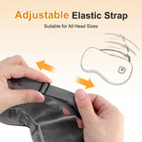 Cordless Hot Compress Massage Eye Mask Electric Vibration Heated Eye Massager Relieve Eye Strain Dark Circles Sleeping Eyeshades