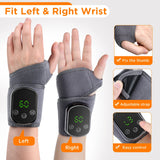 Electric Heating Wrist Guard 5 Levels Hot Compress Massage Wrist Brace Ankle Wrap Hand Foot Protector Rechargeable Wristband