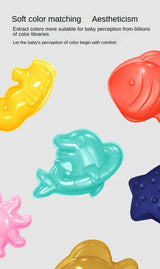 Children Beach Sand Play Tool Set Sand Bucket Sieve Funnel Sand Shovel Sand Wagon Watering Can Summer Outdoor Toys for Kids