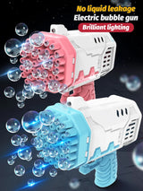 40 hole launcher electric bubble machine outdoor children's toys outdoor without battery without bubble water