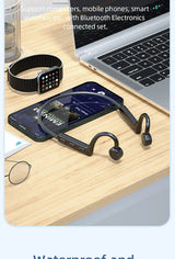 Wireless Bluetooth 5.2 Headset Neck Hanging Stereo Noise Reduction Earphones Universal Sport Headset With Mic For iPhone Samsung