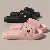 🐻 Pantuflas de Verano Mujer | Slides EVA Antideslizantes con Diseño de Oso