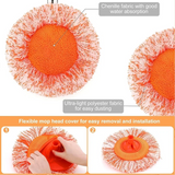 1.5/2M Ceiling Dust Removal Mop 360° Rotatable Mops Set , Wall Floor Tiles Windows Car Wash Mop