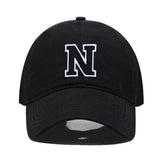Initial Letter A-Z Embroider Baseball Cap For Men Womne High Quality Soft Cotton Fashion Team Sport Visors Snapback Caps