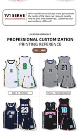 Adult Kid Basketball Jersey Customize Boy Girl Quick-drying Training Uniform Shirt Sportswear Child Tracksuit Sport Suit Clothes