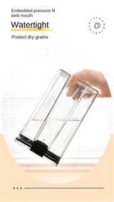 2/4PCS Sealed Jars Sets Stackable Kitchen Grain Srorage Sealed Containers Fridge Fresh Keep Boxes Seasoning Set Multigrain Tank