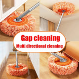 1.5/2M Ceiling Dust Removal Mop 360° Rotatable Mops Set , Wall Floor Tiles Windows Car Wash Mop