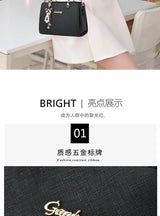 New Women bag Shoulder bag Handbag for women 2026 Crossbody bag pattern PU Portable bucket bag ladies messenger bag