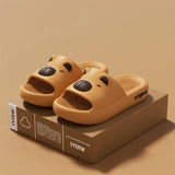 Capybara Cute Cartoon Slippers Sweet Indoor Outdoor Antislip Slides Thick Soft EVA Soles Kawaii Shoes
