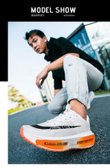 2026 Air Cushion Jogging Shoes Running Shoes Carbon Board Marathon Men Sports Breathable Lightweight Women's Nonskid Sneakers