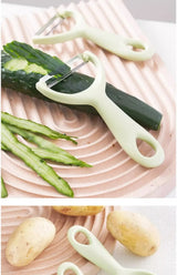 Stainless steel peeler with PP handle, potato and household vegetable and fruit peeler, fruit knife, kitchen utensils