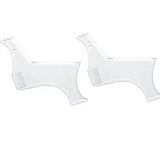 Men Beard Styling Template Stencil Beard Comb for Men Lightweight and Flexible Fits All-In-One Tool Beard Shaping Tool