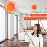 1.5/2M Ceiling Dust Removal Mop 360° Rotatable Mops Set , Wall Floor Tiles Windows Car Wash Mop