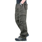 2025 Tactical Cargo Pants Men Cotton Overalls Outdoor Work Trousers Big Size Hombre Clothing Camo Hiking Pants Multiple pockets