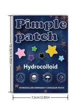 1400 pieces of multi-color star acne patches, facial acne patches, concealer acne patches, and pimples patches, ultra-thin