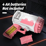 40 hole launcher electric bubble machine outdoor children's toys outdoor without battery without bubble water
