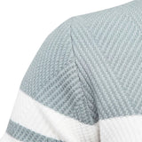 New Autumn Pullover Men's Sweater O-neck Patchwork Long Sleeve Warm Slim Sweaters Men Casual Fashion Sweater Men Clothing