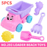 NEW Summer Beach Set Toys For Kids Digging Sand Plastic Bucket Watering Bottle Shovels Children Beach Water Game Toys Tools