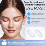Microneedle Eye Patches Mask Korean Skin Care Hyaluronic Acid 1-10PCS for Anti Wrinkle Aging Dark Circle Eyes Mask Moisturizing
