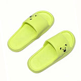 🐻 Pantuflas de Verano Mujer | Slides EVA Antideslizantes con Diseño de Oso