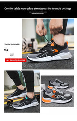 2026 New Large Size Mesh Shoes Breathable Casual Sports Shoes Fashionable Lightweight Running Shoes