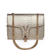 👜 Luxury Y2K Shoulder Bag – Black V Chain 2026