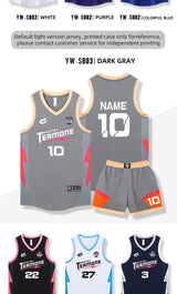 Adult Kid Basketball Jersey Customize Boy Girl Quick-drying Training Uniform Shirt Sportswear Child Tracksuit Sport Suit Clothes