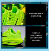 2026 Air Cushion Jogging Shoes Running Shoes Carbon Board Marathon Men Sports Breathable Lightweight Women's Nonskid Sneakers