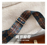 2026 New Trendy Spring Versatile Wide-Strap Shoulder/Crossbody Bag - Popular Cylindrical Bag