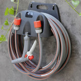 Garden Water Hose Holder, Wall Mount Hose Hanger, Heavy Duty Water Pipe Winding Fram, Hose Storage Organizer for Outdoor Yard