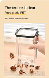 2/4PCS Sealed Jars Sets Stackable Kitchen Grain Srorage Sealed Containers Fridge Fresh Keep Boxes Seasoning Set Multigrain Tank