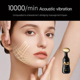 Masajeador Facial Reafirmante para el Cuidado de la Piel de 3 Cabezas Herramienta Multifuncional de Esculpido Facial para Mujeres