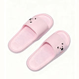 🐻 Pantuflas de Verano Mujer | Slides EVA Antideslizantes con Diseño de Oso