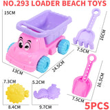 NEW Summer Beach Set Toys For Kids Digging Sand Plastic Bucket Watering Bottle Shovels Children Beach Water Game Toys Tools