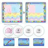 Oversized Magical Water Canvas pens Montessori Toys Learning Blanket Writing  Drawing Repeated Graffiti Painting  toy