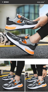 2026 New Large Size Mesh Shoes Breathable Casual Sports Shoes Fashionable Lightweight Running Shoes