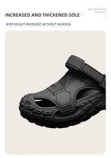 Men's Outdoor Summer Wearable Clog Shoes Anti-Slip Breathable Odor-Resistant Slip-Resistant Sandals