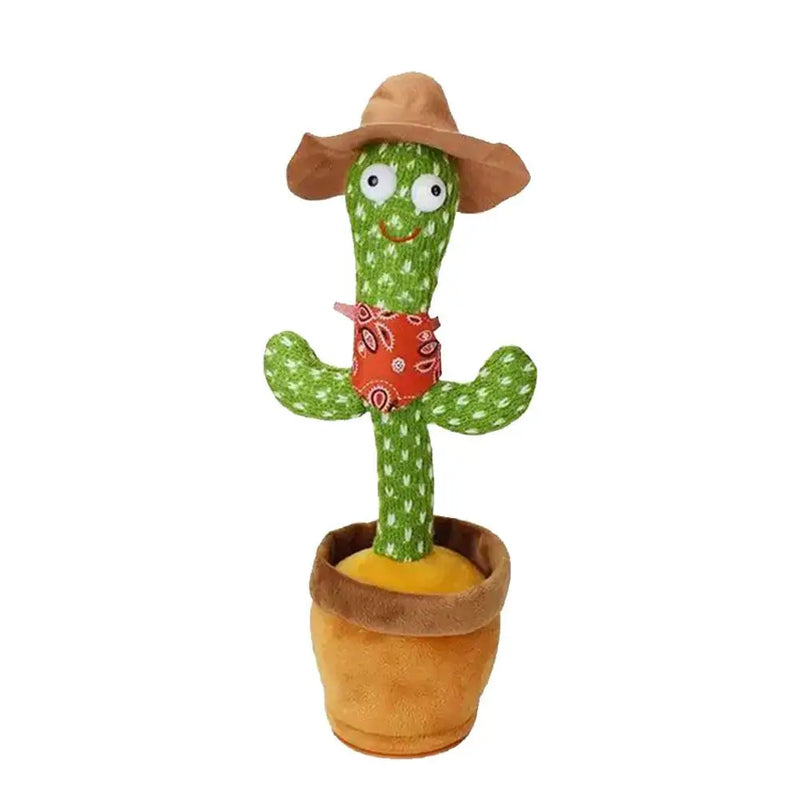 🌵 Brinquedo Interativo Cacto Dançante com Som e Luz! 🎉