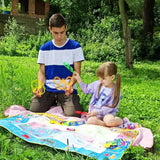 Oversized Magical Water Canvas pens Montessori Toys Learning Blanket Writing  Drawing Repeated Graffiti Painting  toy