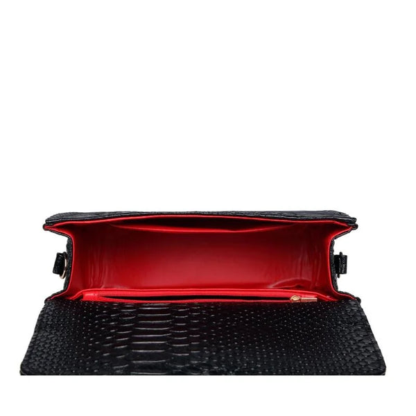 👜 Luxury Y2K Shoulder Bag – Black V Chain 2026