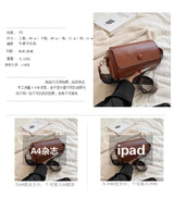 2026 New Trendy Spring Versatile Wide-Strap Shoulder/Crossbody Bag - Popular Cylindrical Bag