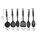 13-piece Cooking Set 13-piece Non-stick Cookware Set with Food-grade Iron Pots Anti-scald Handles Glass Lids Capacity for Home