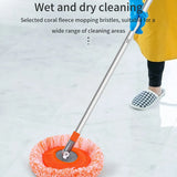 1.5/2M Ceiling Dust Removal Mop 360° Rotatable Mops Set , Wall Floor Tiles Windows Car Wash Mop
